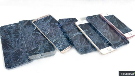 Résistance au froid : le test extrême des batteries de 7 smartphones