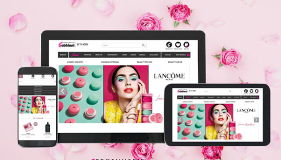 Parfumerie Sabbioni: « Le premier magasin en ligne »