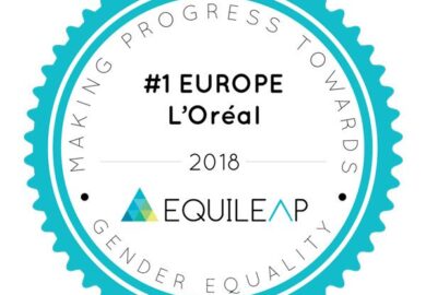 L&rsquo;Oréal est la première en Europe pour l&rsquo;égalité des sexes