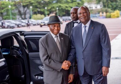 Président Alassane Ouattara et Président Joseph Boakai (PHOTOS)