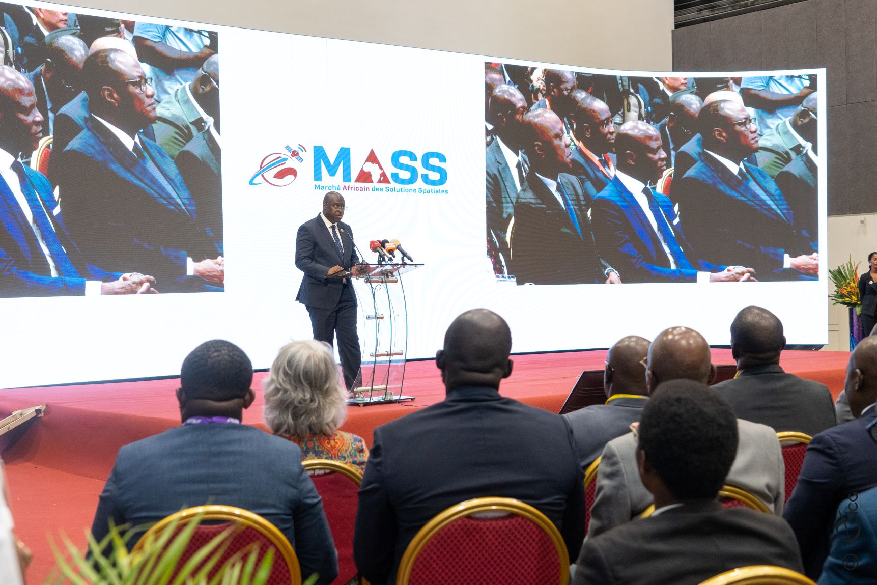 Technologies spatiales : la première édition du Marché africain des Solutions spatiales (MASS) ouverte à Abidjan (Images)