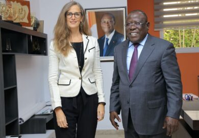 VISITE DE L&rsquo;AMBASSADEUR DE BELGIQUE EN CÔTE D&rsquo;IVOIRE (Images)