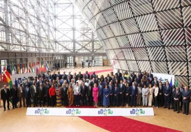 Les ministres des affaires étrangères de l&rsquo;Union européenne et de l&rsquo;Union africaine se sont réunis le 21 mai à Bruxelles (Images)