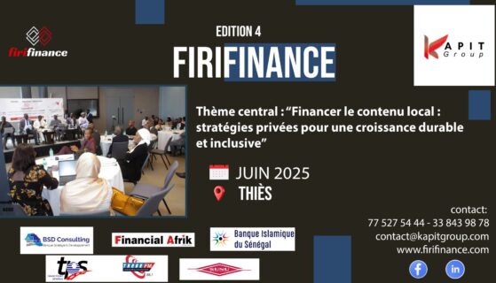 Thiès: 4ème Edition du FIRIFinance