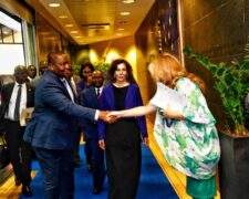 Le Président Centrafricain au Siège de la Commission Européenne à Bruxelles (Images)