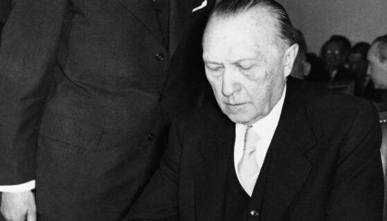 Biographie du chancelier allemand Konrad Adenauer