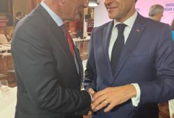 Le Secrétaire général de l’UpM, Nasser Kamel, a rencontré le Président Emmanuel Macron à Nice