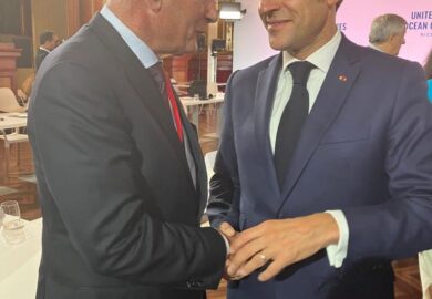 Le Secrétaire général de l’UpM, Nasser Kamel, a rencontré le Président Emmanuel Macron à Nice