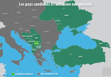Les pays candidats à l&rsquo;adhésion européenne