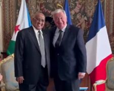 Le président du Sénat français reçoit le chef du parlement djiboutien Dileita Mohamed Dileita
