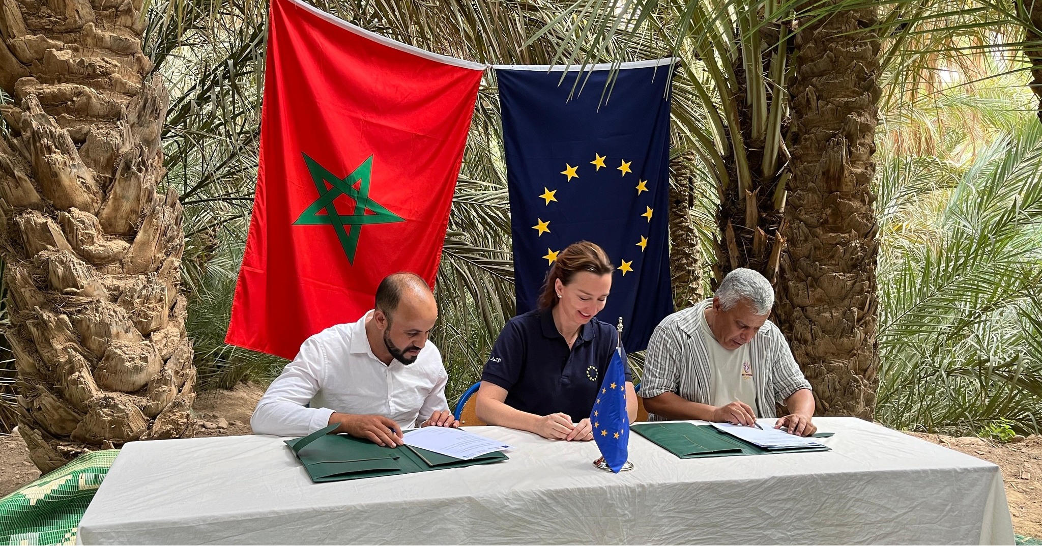 Maroc – UE – Présentation de projet de jeunes entrepreneurs des régions de Tata et Al-Rashidiyah (Images)