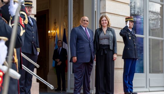 A Paris, le président du parlement djiboutien reçu avec les honneurs par son homologue française (Images)