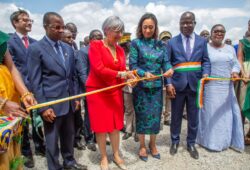Visite en Côte d&rsquo;Ivoire, la Conseillère fédérale Elisabeth Baume-Schneider (Images)