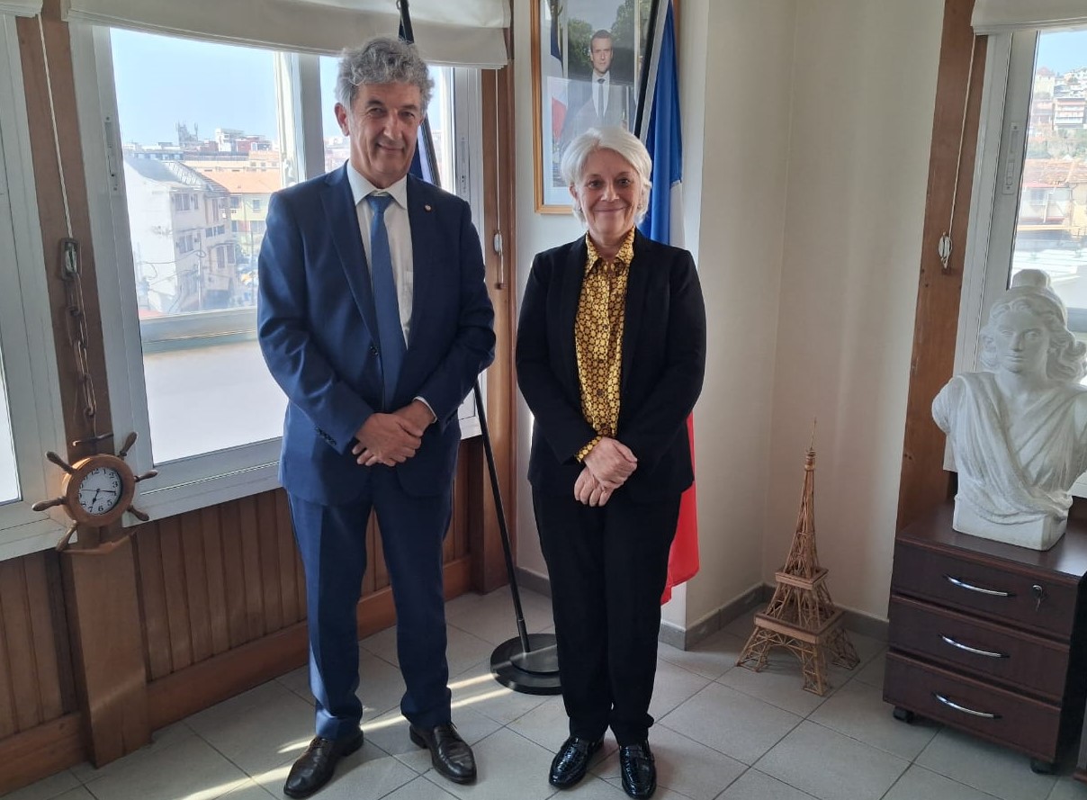 Première rencontre avec Mme Annabelle AVERTY – Nouvelle Consule générale de France à Tananarive