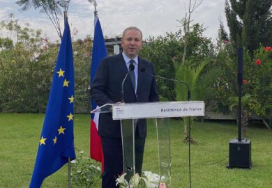 L&rsquo;ambassadeur Christophe Lecourtier, les nouveaux agents qui rejoignent l’ambassade de France au Maroc