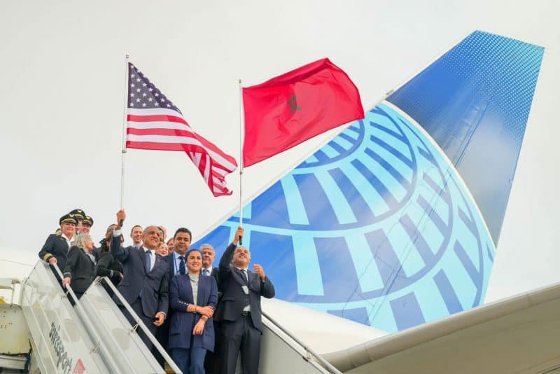 L’américain United Airlines s’aligne sur l’objectif marocain de doubler le trafic aérien d’ici 2030