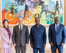 Entretien avec le Président de la République, Alassane Ouattara, l&rsquo;Ambassadeur d&rsquo;Italie en Côte d’Ivoire [Images]
