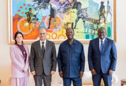 Entretien avec le Président de la République, Alassane Ouattara, l&rsquo;Ambassadeur d&rsquo;Italie en Côte d’Ivoire [Images]