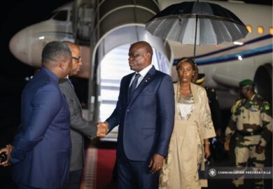 Brice Clotaire Nguema, et la Première Dame, ont regagné Libreville, à l’issue d’un séjour fructueux en Italie [Images]