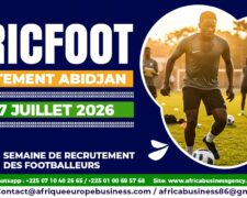 SALON AFRICFOOT RÉCRUTEMENT 2026 – PARC EXPOSITION ABIDJAN