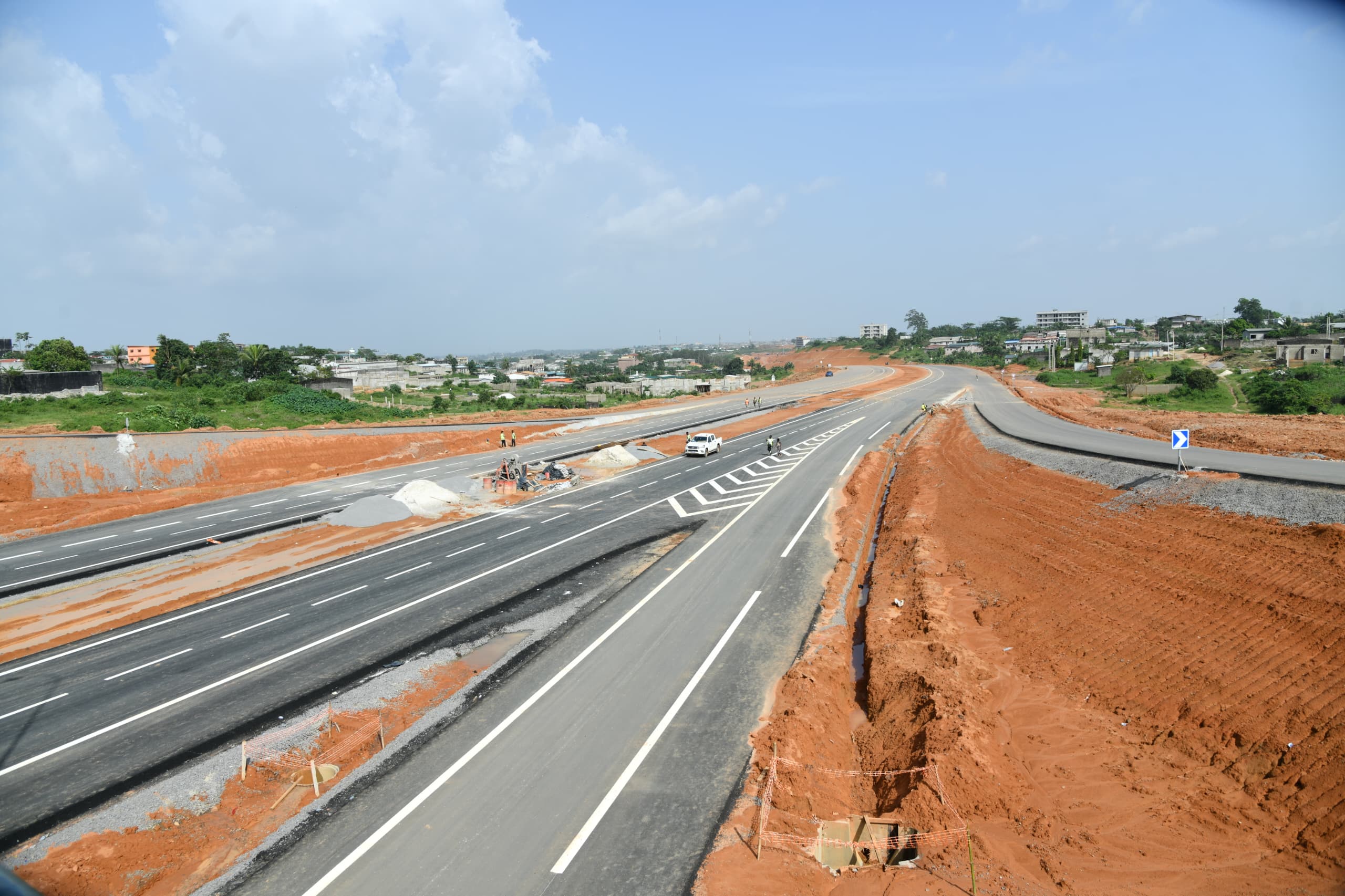 Côte d&rsquo;Ivoire : la construction de l&rsquo;autoroute de contournement Y4 touche à sa fin à Abidjan