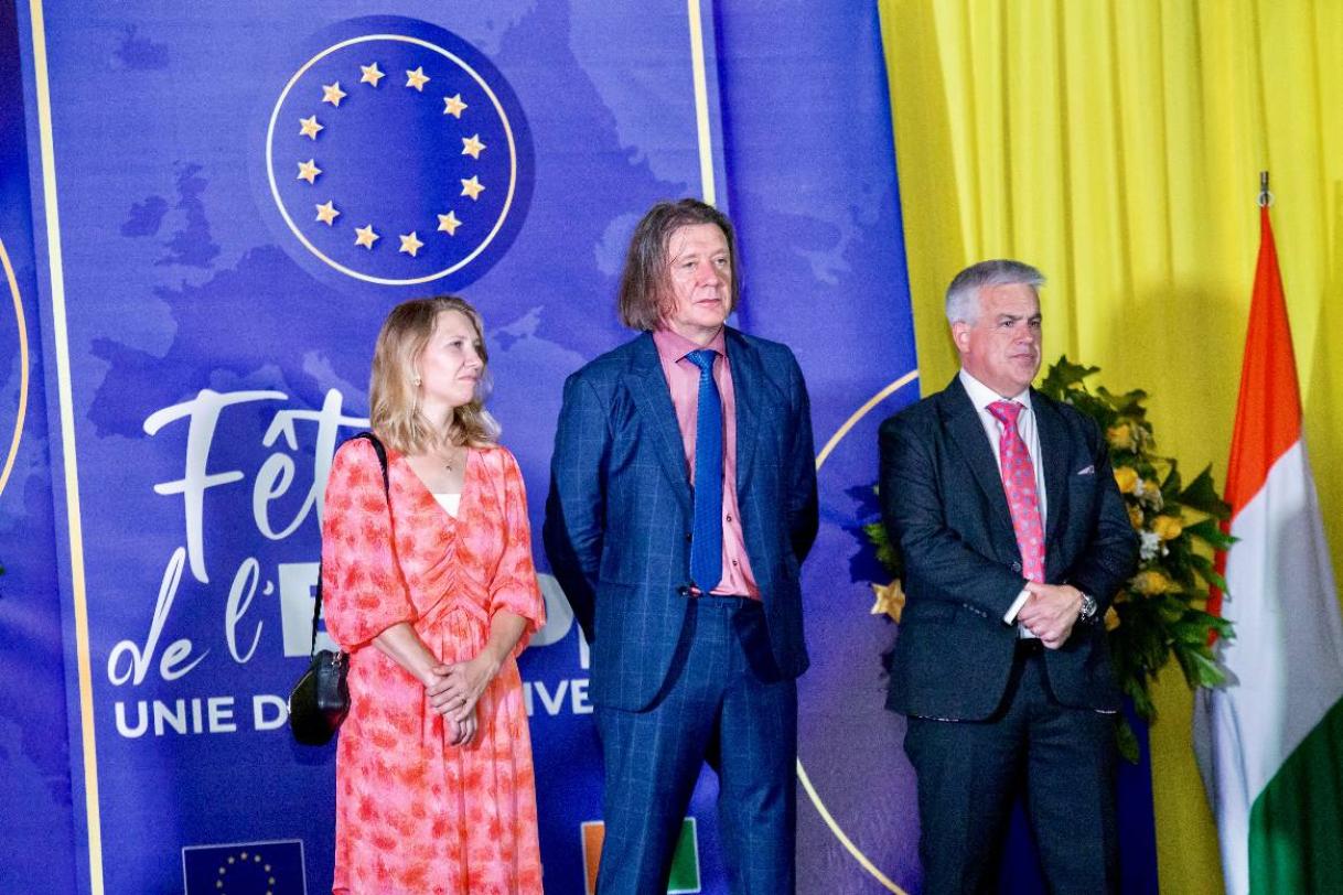 La Délégation de l’Union européenne en Côte d’Ivoire a célébré la Journée de l&rsquo;Europe