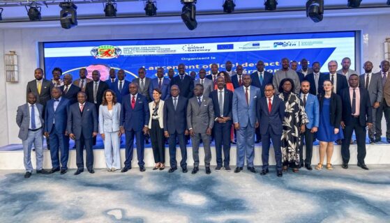 Coopération entre l’Union européenne, la Banque européenne d’investissement (BEI) et la Banque mondiale, un financement pour booster le numérique au Congo [Images]