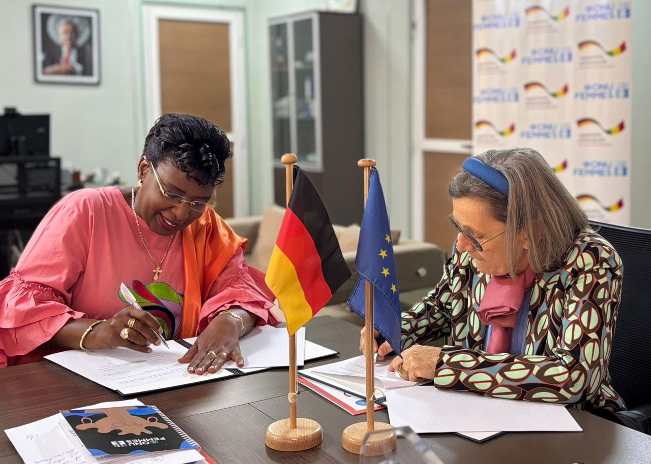 Signature d‘un engagement renouvelé de la Coopération Allemande pour renforcer l’égalité de genre [Images]