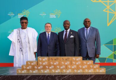 Afreximbank procède à la pose de la première pierre de son centre commercial et de son nouveau siège social dans la nouvelle capitale égyptienne [Images]