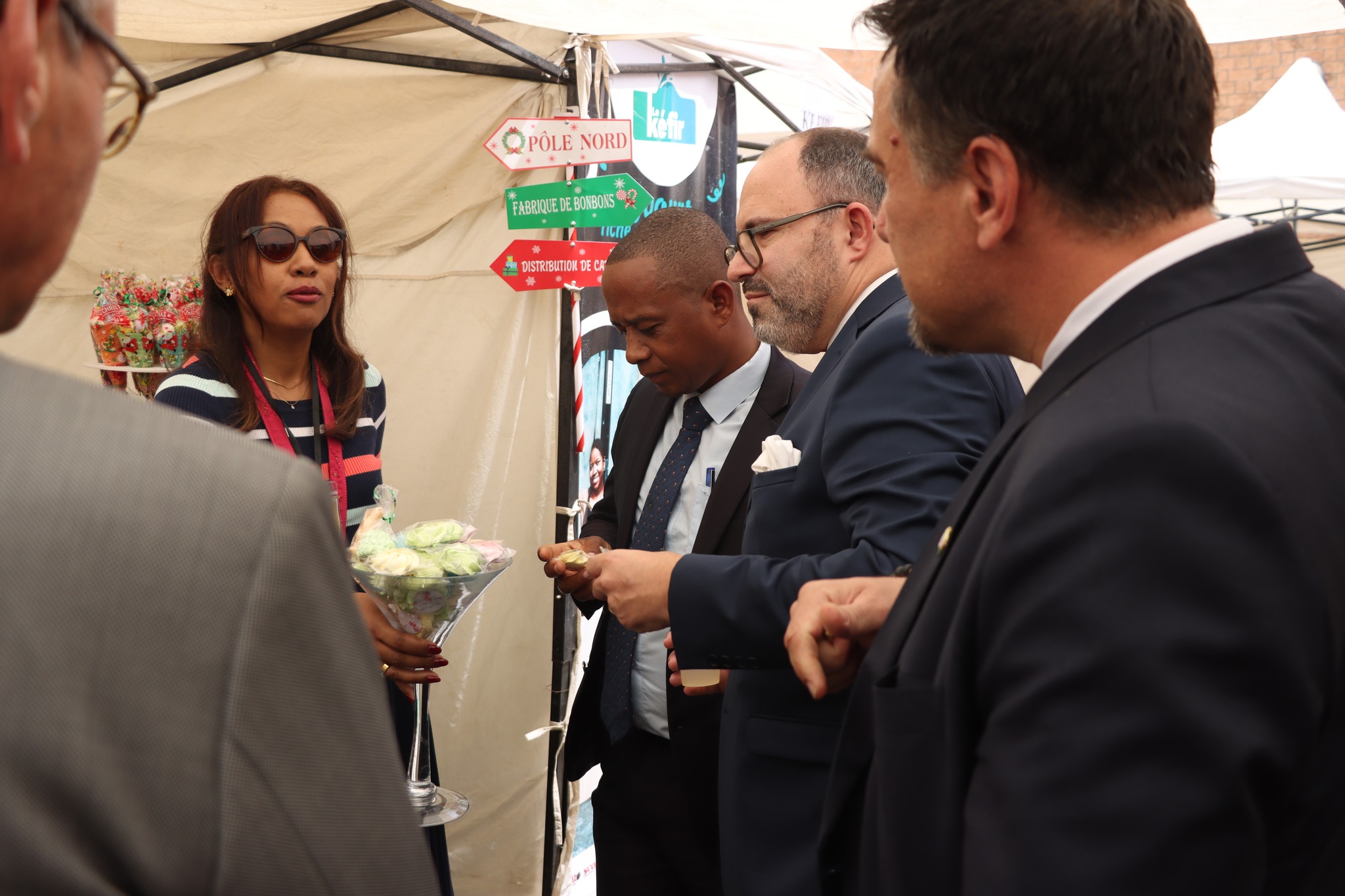 Salon de la gastronomie à l&rsquo;Alliance française de Tananarive, en présence de M. Herinjato Ramamenosoa, Président du Conseil d&rsquo;administration de l&rsquo;Alliance française de Tananarive [Images]