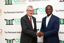 Le Patronat ivoirien, a reçu l&rsquo;Ambassadeur de l’Allemagne en Côte d’Ivoire [Images]