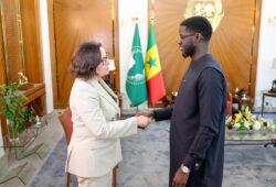 Bassirou Diomaye Faye, a reçu la nouvelle cheffe de mission du FMI [Images]