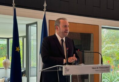 l’ambassadeur Christophe Lecourtier a réuni les agents du réseau français au Maroc à la Résidence de France [Images]