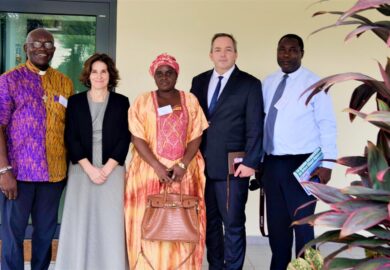 L’Ambassadrice de l’Union européenne au Gabon a reçu une délégation de la Commission nationale des droits de l’Homme (CNDH) [Images]