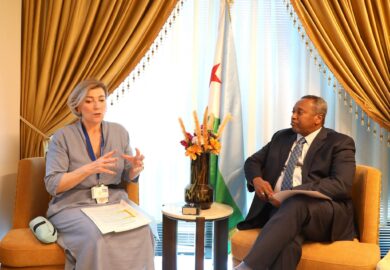 Le Ministre de l&rsquo;Energie échange avec l&rsquo;ambassadeure de l&rsquo;Union Européenne à Djibouti [Images]
