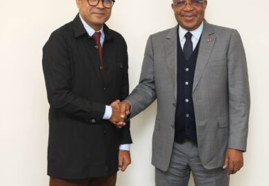 Sansan KAMBILÉ a accordé une audience à l&rsquo;Ambassadeur de l&rsquo;Union européenne en Côte d&rsquo;Ivoire