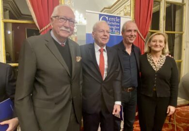 Alban BOGEAT, Président du CERCLE RICHELIEU SENGHOR, au dîner-rencontre du Cercle, au Palais du Luxembourg [Images]