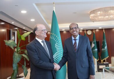 Le Président de la Commission de l&rsquo;Union africaine, a reçu S.E. l&rsquo;Ambassadeur Mohamed Ben [Images]
