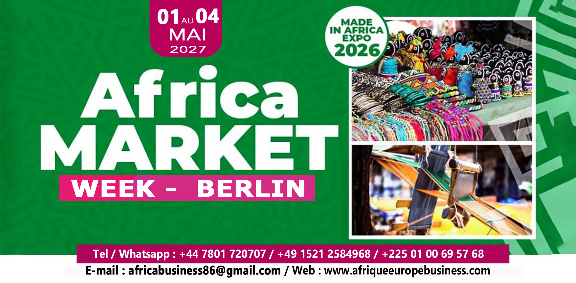AFRICA MARKET WEEK 2027 – BERLIN