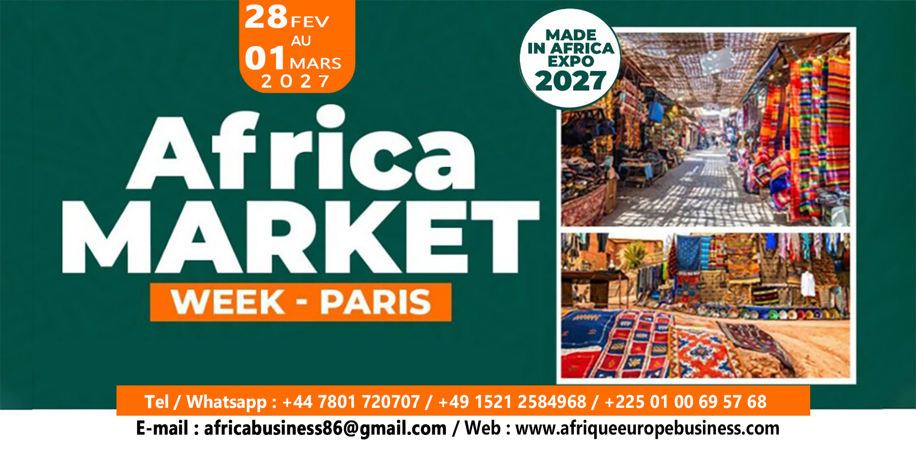 Africa Market Week 2027 – Paris
