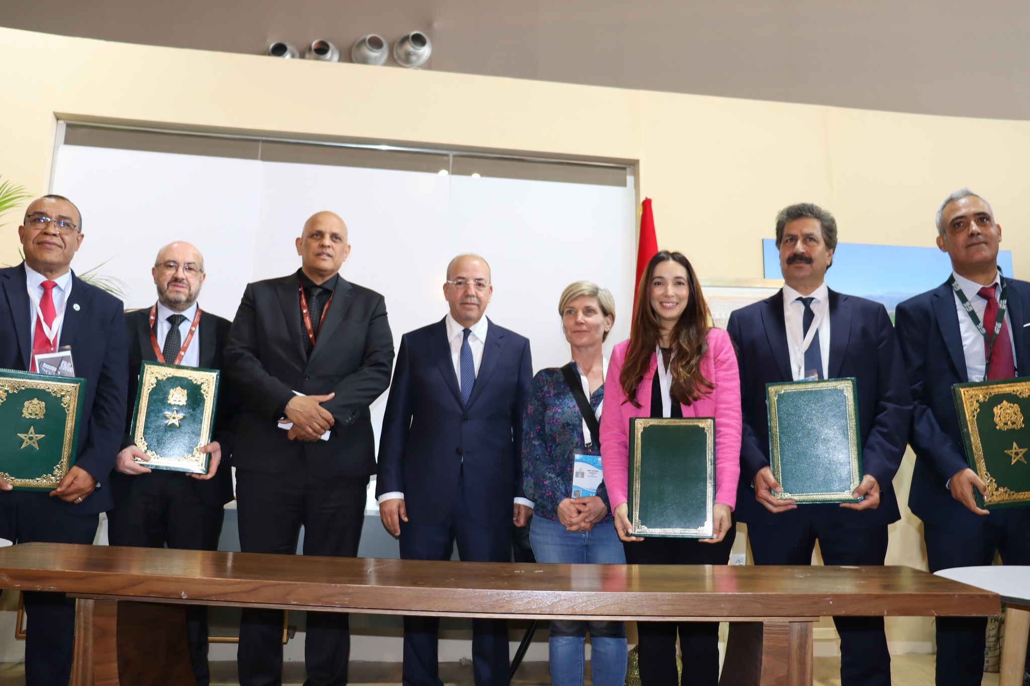 En présence du ministre Ahmed Al-Bawari, et de la mission de l&rsquo;Union européenne au Maroc. (photos)