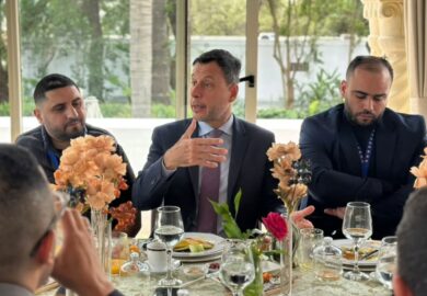 L&rsquo;Ambassadeur de l&rsquo;Union européenne en Algérie M, Diego Mellado, a reçu jeudi à sa, des médias algériens. (photos)