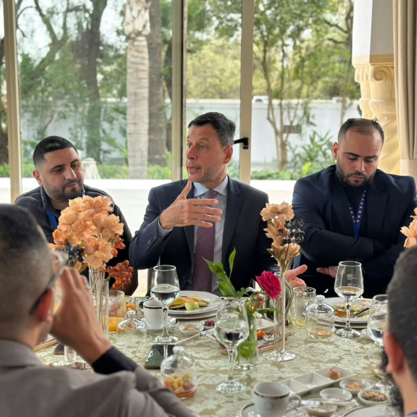 L&rsquo;Ambassadeur de l&rsquo;Union européenne en Algérie M, Diego Mellado, a reçu jeudi à sa, des médias algériens. (photos)