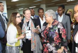 Déclaration de S.E. Lucia Witbooi, à l&rsquo;occasion d&rsquo;une rencontre avec les entreprises françaises et la délégation MEDEFI. (photos)