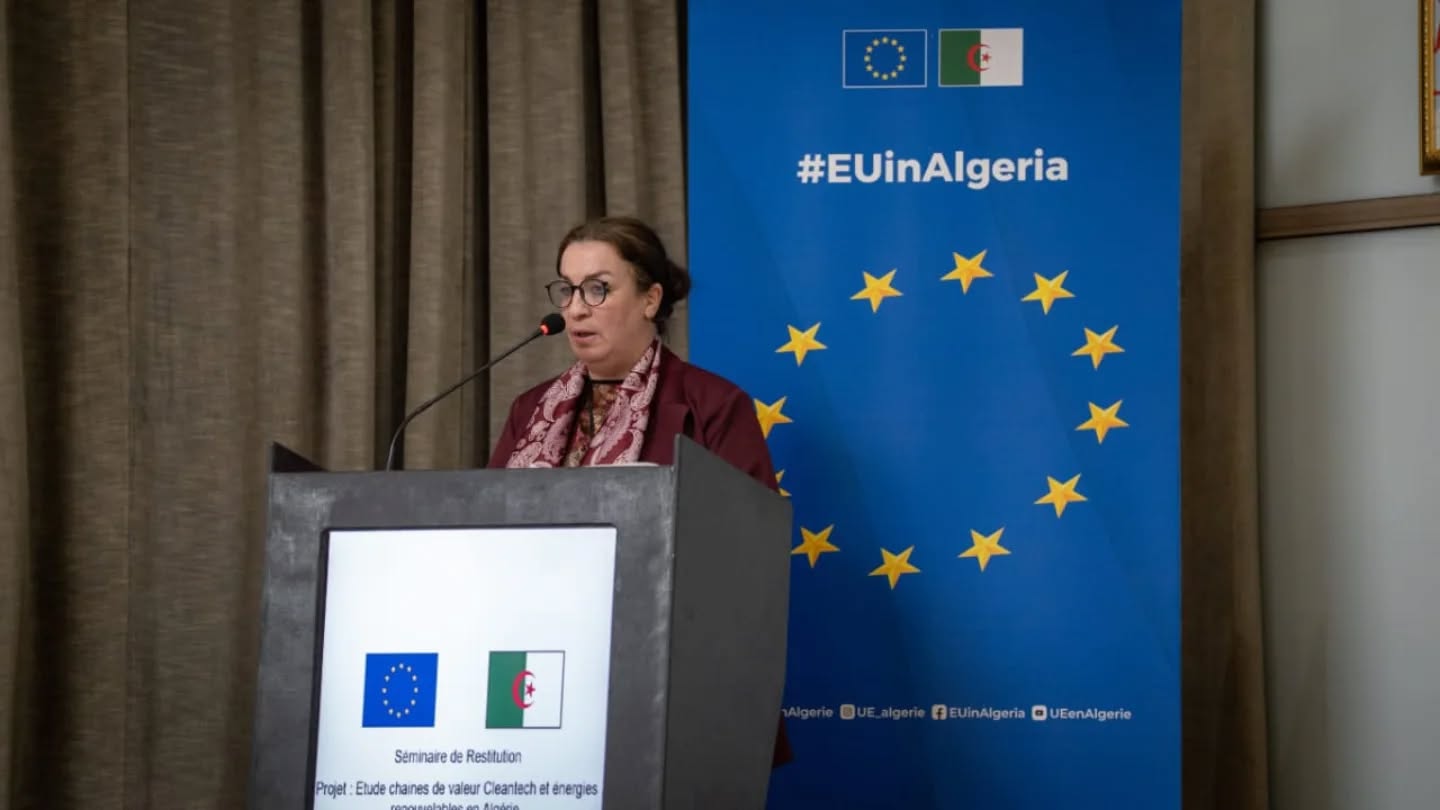 Financée par l’UE, Le séminaire de restitution de l’étude « Chaînes de valeur des énergies renouvelables et du Cleantech en Algérie » (photos)