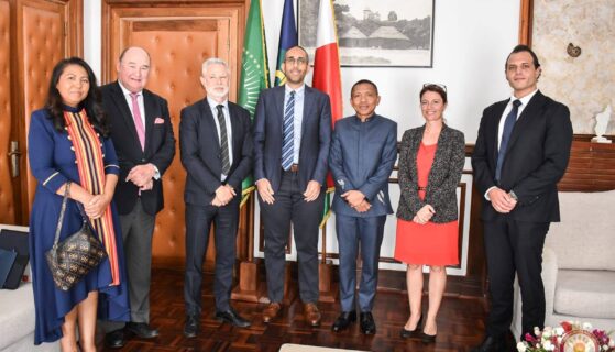 RENCONTRE ENTRE LE PREMIER MINISTRE, L&rsquo;UNION EUROPÉENNE ET LA SECFIN AFRIQUE. (photos)