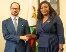 Rencontre entre l&rsquo;ambassadeur et la ministre des TIC du Zimbabwe, l&rsquo;honorable Tatenda Mavetera. (photos)