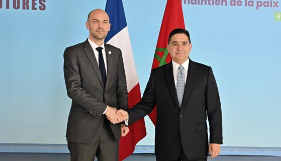 Entretien chaleureux entre le ministre Jean-Noël Barrot et son homologue Nasser Bourita. (photos)