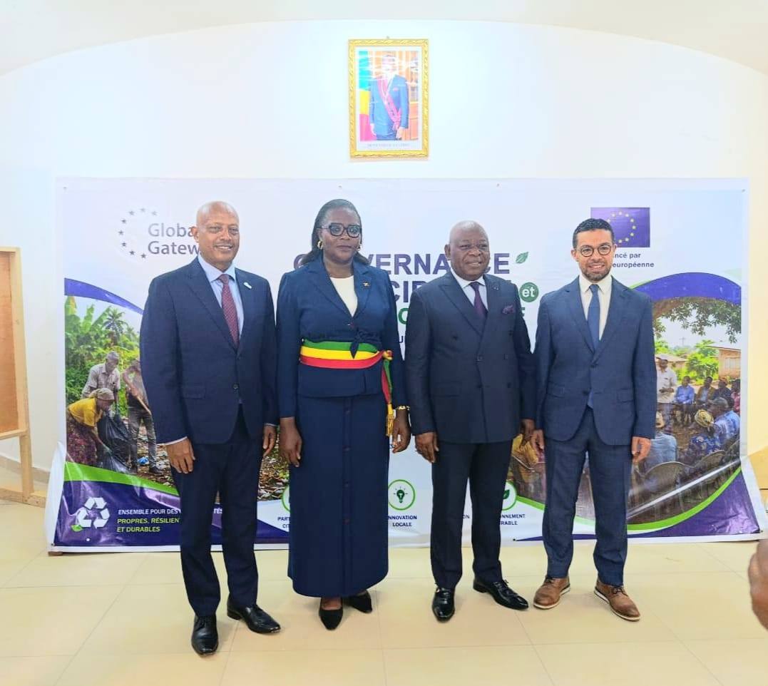 L&rsquo;UE au Congo Brazzaville, lancement du projet: « Gouvernance participative et innvante locale pour une gestion durable des déchets solides » (photos)