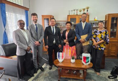 Visite du Premier conseiller de l’Ambassade de France à Tamatave. (photos)